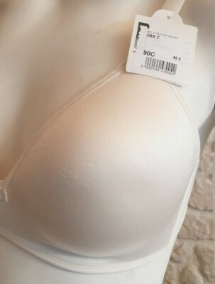 Soutien-gorge Bleu Dim Taille 90C Neuf Avec étiquettes - Prix D'origine 45€