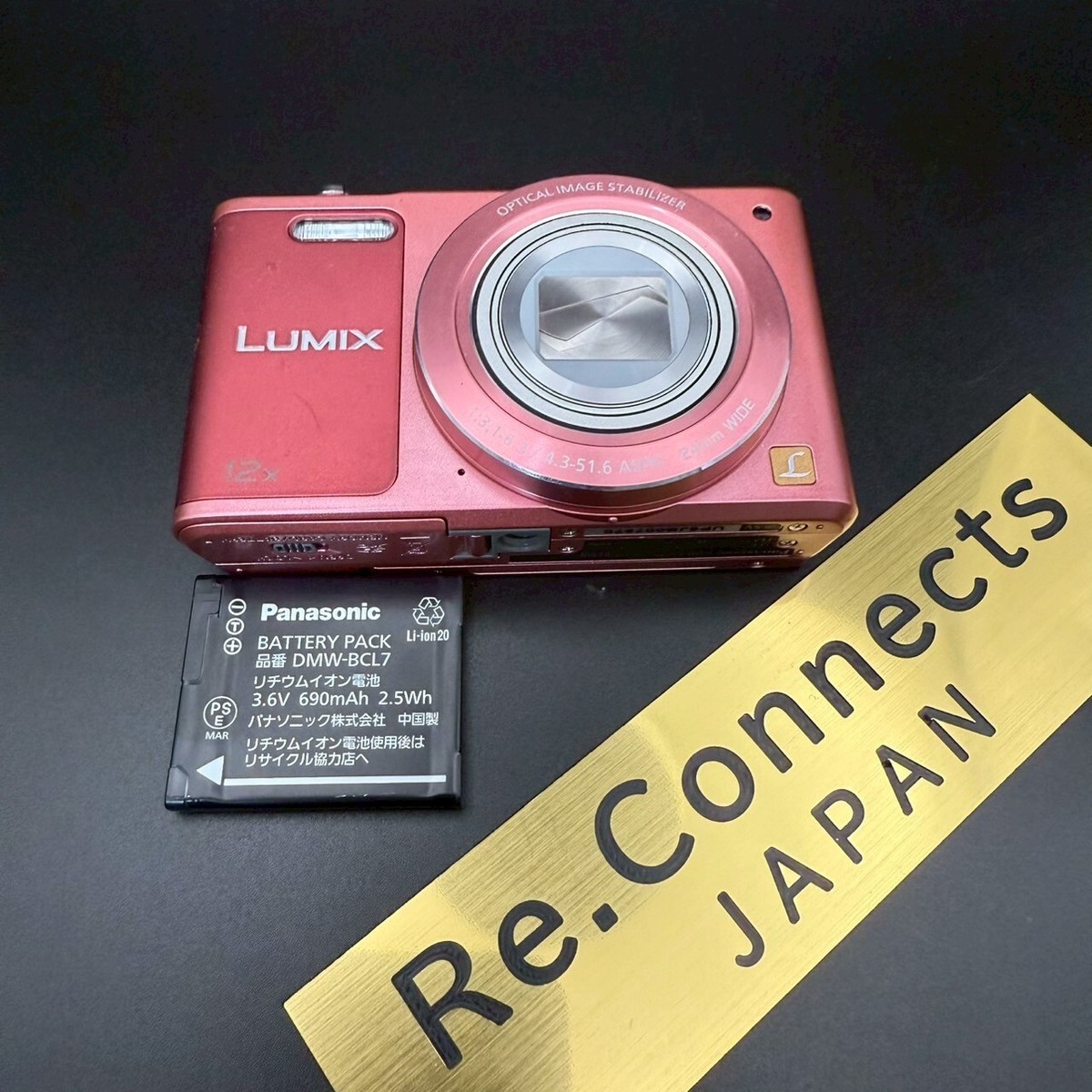 Panasonic LUMIX sz10 ピンク Panasonic LUMIX DMC-SZ10 Flip Screen