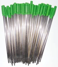 10 - GREEN - Ballpoint Pen Refills for Vera Bradley Pens