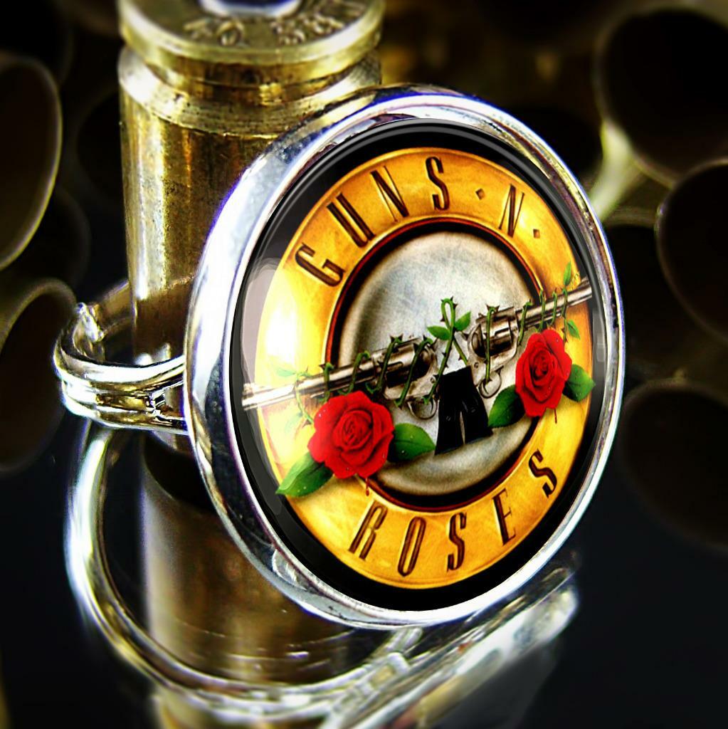 Guns N Roses - Keyring Classic Logo (in 4 cm x 9 cm