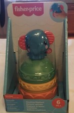 Baby Toys Fisher price Stacking Elephant Development Toy Infant NEW