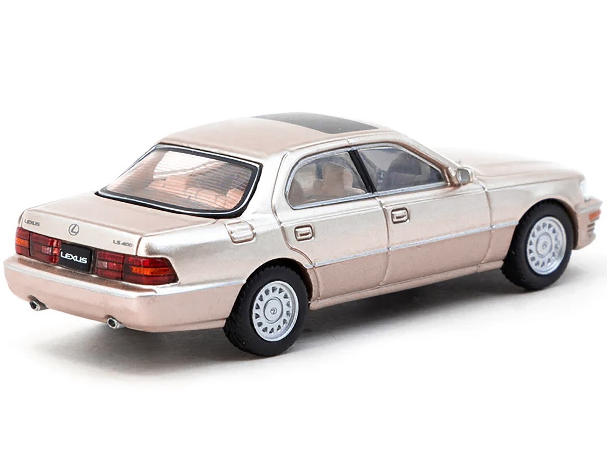 LEXUS LS400 (UCF10) RHD CHAMPAGNE BEIGE 1/64 MODEL BY TARMAC