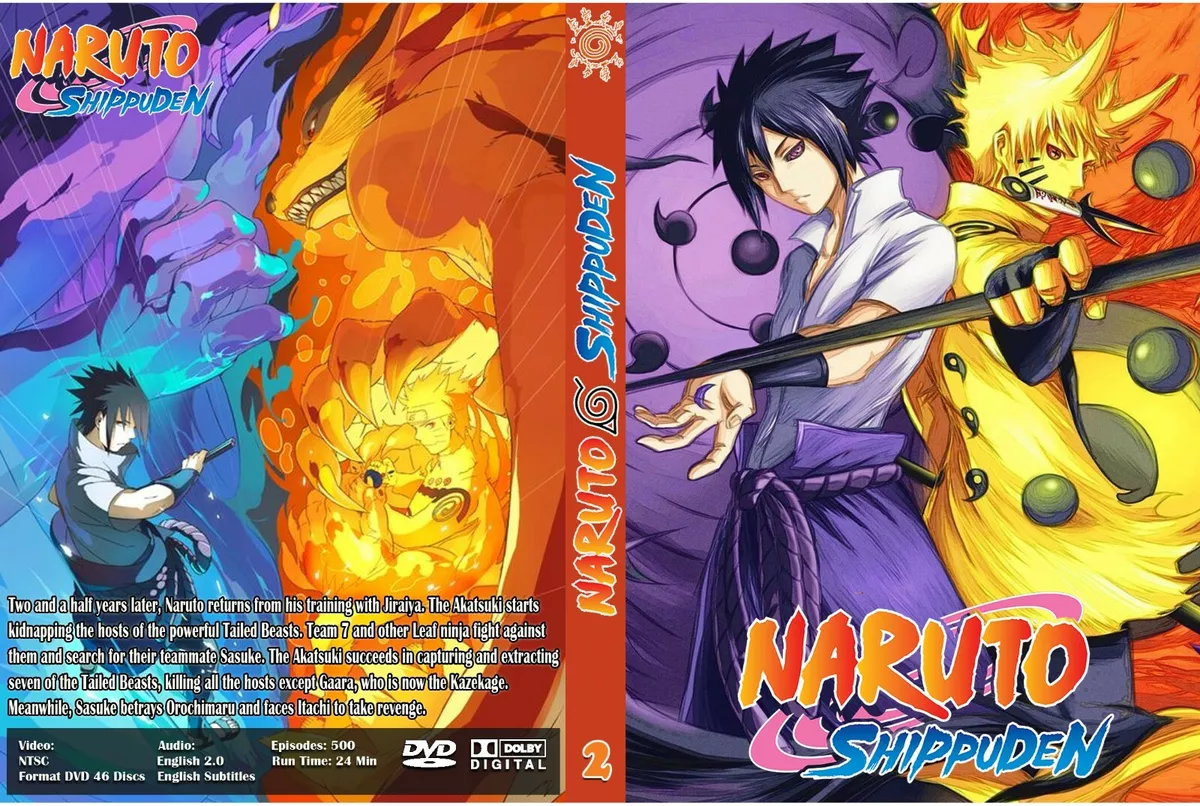 Coleção Digital Naruto Shippuden Todos Episódios Completo