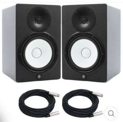スピーカー・ウーファー YAMAHA MODEL MSIOTI MONITOR SPEAKER hs3-black-angle-