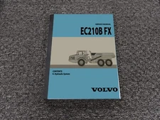 Volvo EC210B FX Excavator HYDRAULIC SYSTEM Schematic Service Repair Manual Vol 4