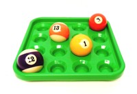 Green Pool Ball Tray –holds 16 Standard Pool Balls -great Way To Store Balls Green Pool Ball Tray –holds 16 Standard Pool Balls -great Way To Store Balls