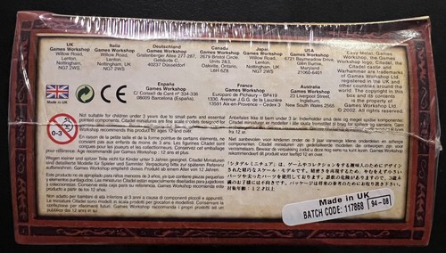 Warhammer Tomb Kings Skeleton Chariots Regiment (2002) Vintage Rare NIB OOP NOS - Picture 6 of 6