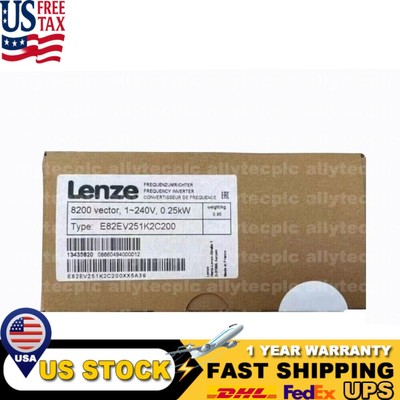 E82EV251K2C200 NEW LENZE Inverter 8200 vector E82EV251_2C200 E82EV251-2C200