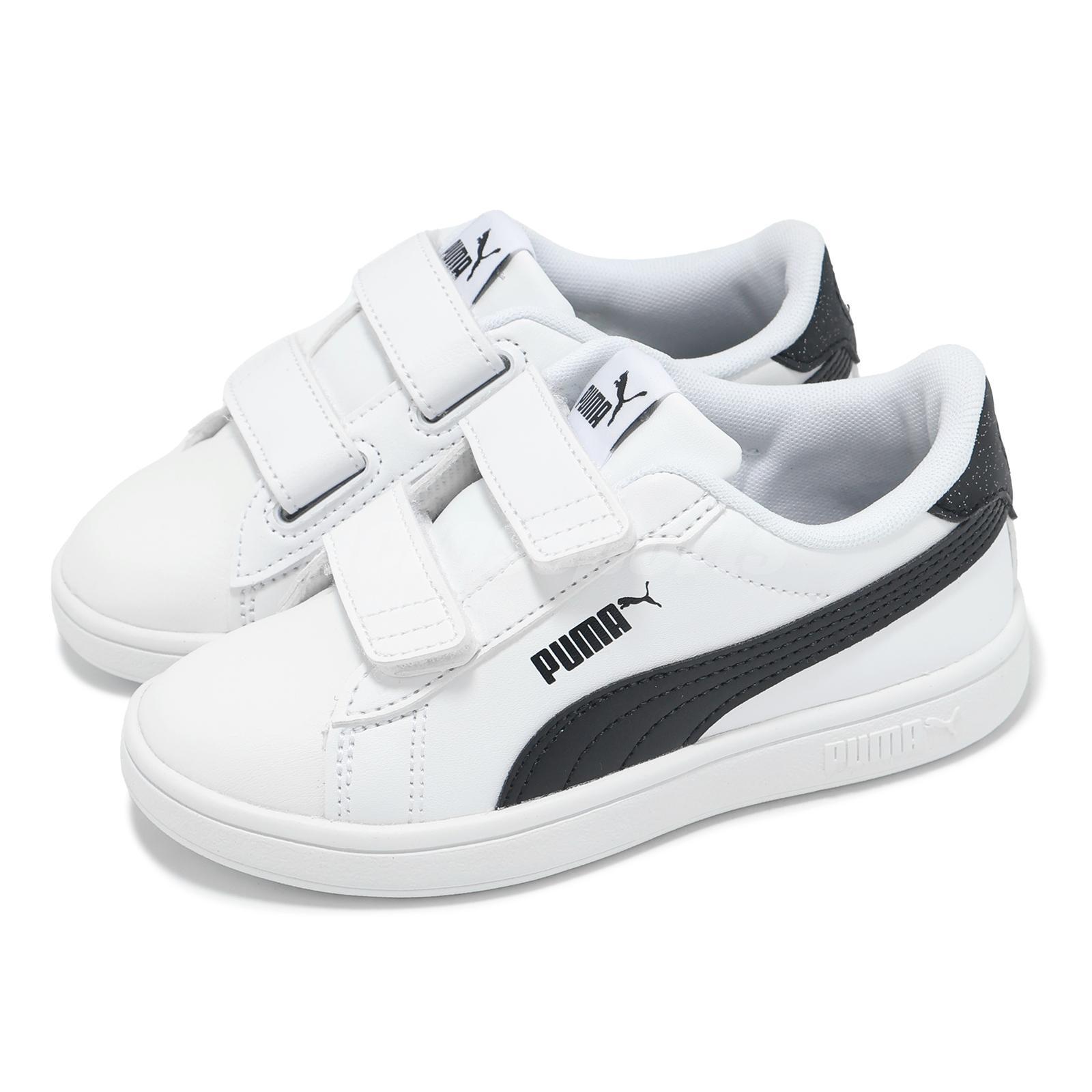 Повседневная обувь для детей дошкольного возраста Puma Smash 3.0 Nightkeeper VPS White Black 397992-01