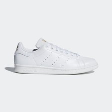 ADIDAS STAN SMITH Scarpe Sneakers Uomo Donna F36575 Bianco Oro