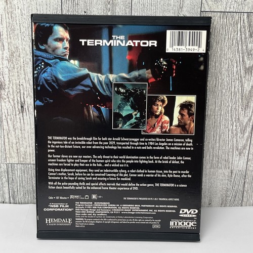 The Terminator DVD Movie Arnold Schwarzenegger - Picture 2 of 24