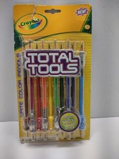 New in Package Crayola TOTAL TOOLS Write Color  2 Pencils 10 Dual Ended Grips
