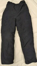SNOW SKI PANTS FLEECE LINED THE CHILDREN'S PLACE Kids UNISEX Size 16 - Black