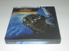 Avengers Infinity War 3D  2D Blu-Ray Steelbook Region free