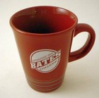Vintage Bates College Ceramic Coffee Mug