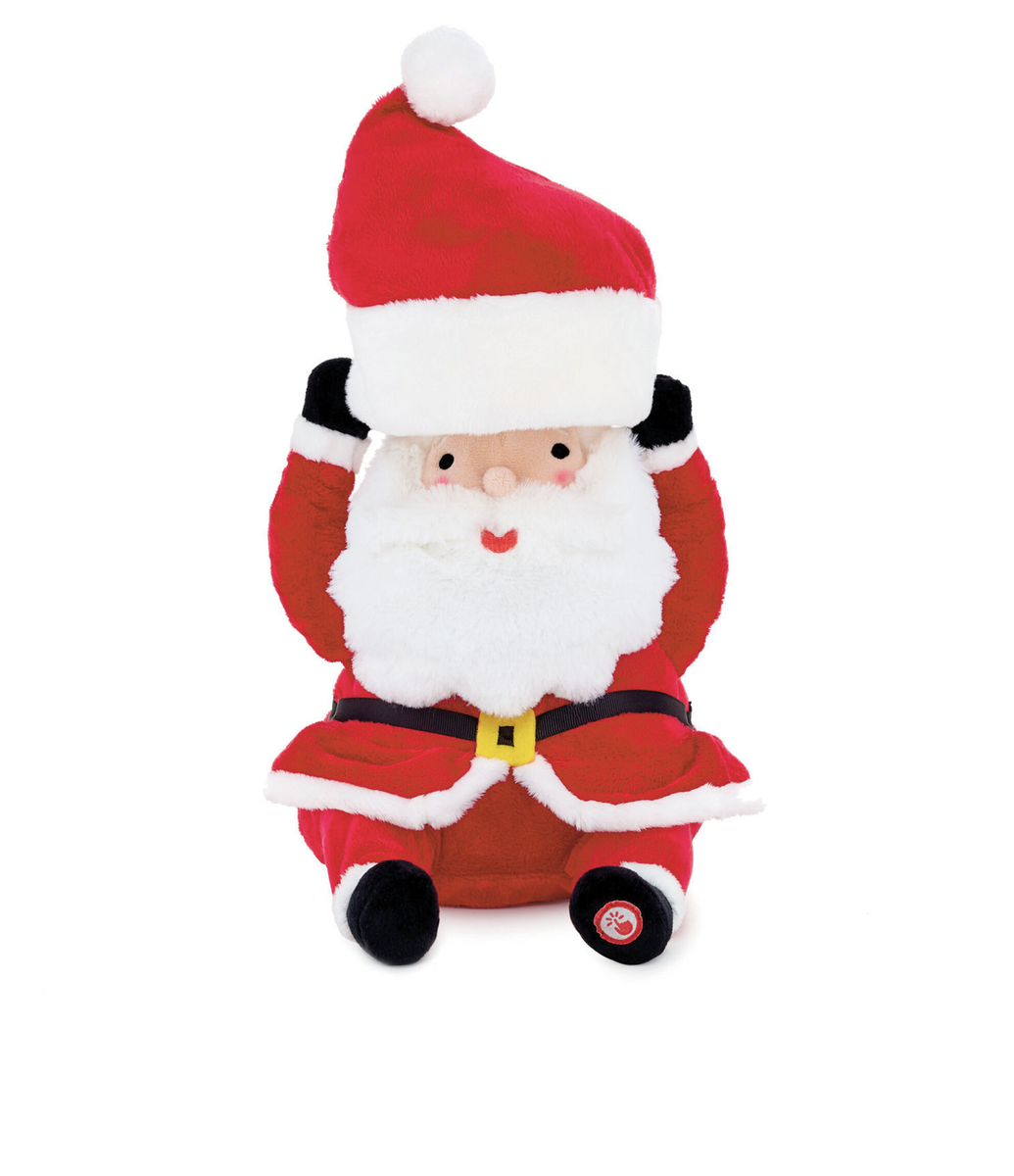 Hallmark Peek-A-Boo Christmas Santa Plush with Sound and Motion