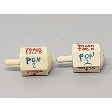 Vintage Plastic Mexican Toma Todo Pirinola Traditional Game