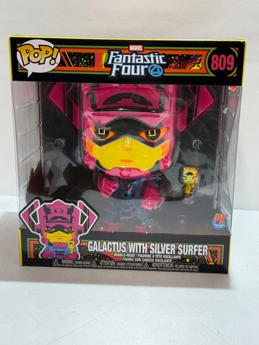 GALACTUS WITH SILVER SURFER 809 MARVEL FANTASTIC FOUR FUNKO POP! VINYL FIGURE