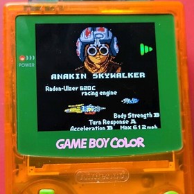 Star Wars Episode I - Racer Nintendo Game Boy Color Authentic Saves Rumble Works