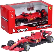 Bburago 1:43 Scale 2020 Ferrari SF1000 Charles Leclerc 1000TH GP FOR FERRARI