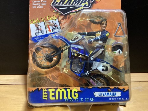 Road Champs MXS Jeff Emig Jakks Cr Rare Dirt Bike Toy Investment Read All - Picture 3 of 9