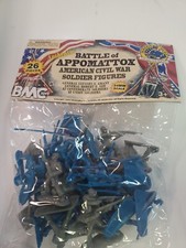 26 piece BMC Civil War Union Infantry, Battle of Appomattox Soldier Figures