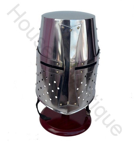 sugarloaf accents medieval knight crusader handmade armor helmet at Best Price in Saharanpur