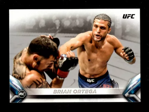 2018 TOPPS KNOCKOUT UFC #100 BRIAN ORTEGA RC T-CITY