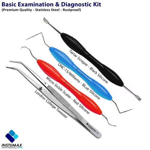 Examination Diagnostic Tools Sets, Tartar & Plaque Removal, Oral Care Cleaning - Picture 3 of 35