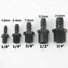 NPT 1/8 - 3/4 Pipe Male Straight × Barb Hose...