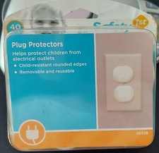Safety 1st Outlet Plug Protectors 40 Pack  Fast Shipping 
