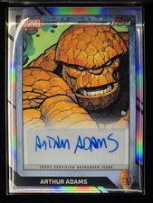 2026 Topps Finest Fantastic Four 4 65th Comic Book Artist Auto Arthur Adams