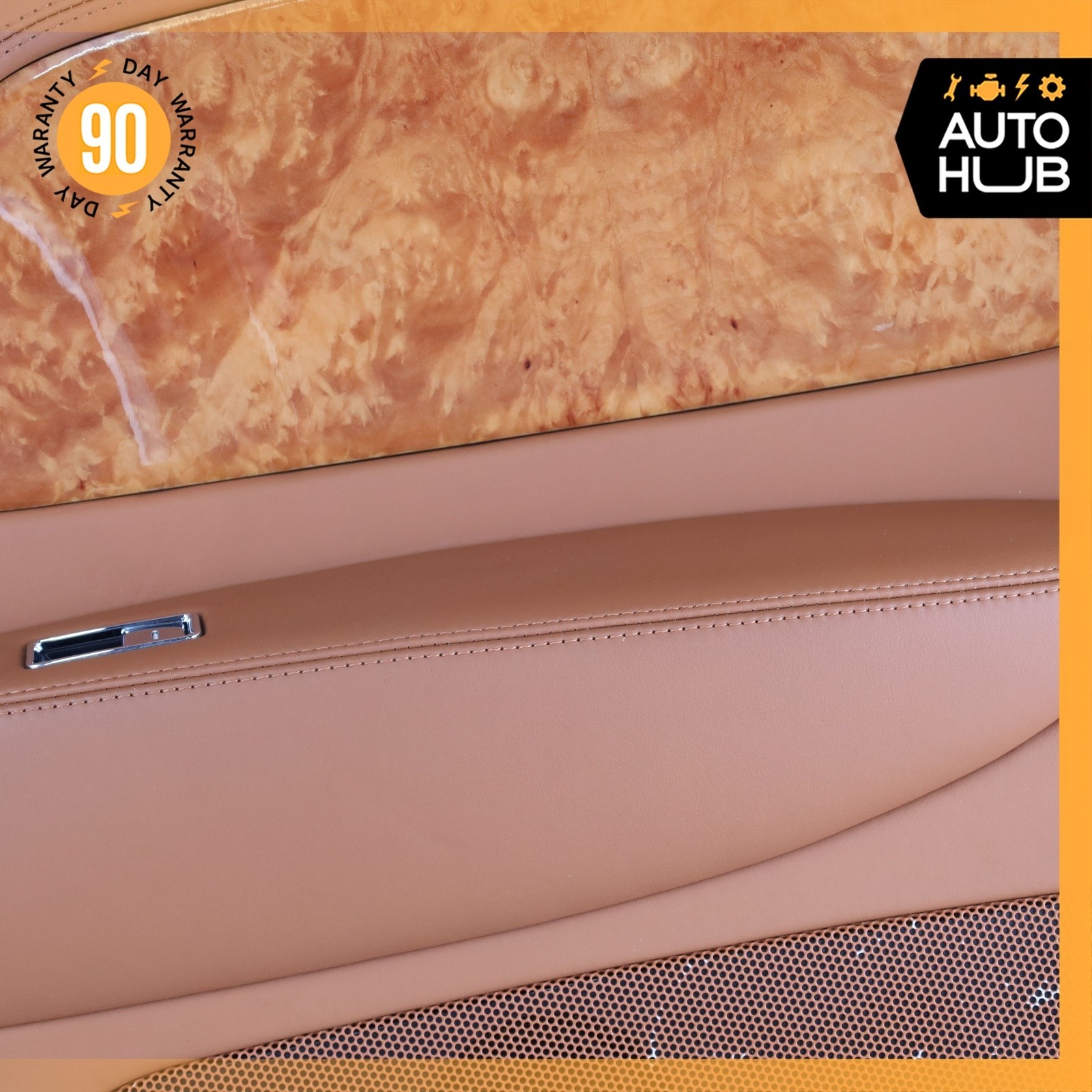 07-11 Bentley Continental GTC Rear Right Side Interior Door Panel OEM 43k