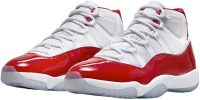 Nike Air Jordan 11 Retro GS Cherry/White-Varsity Red 378038-116 Gr. 3 UK
