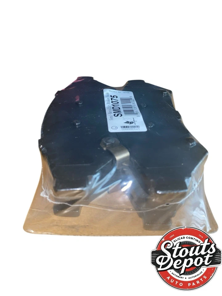 Pastillas de freno delanteras semimetálicas SMD1075 D1075 | NUEVAS Foto 4 de 4