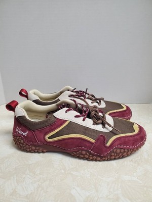 WIECEL Barefoot Burgandy& Brown Sneaker Size 43