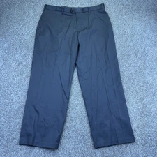 NEW Perry Ellis Portfolio Premium Flex Twill Pants Mens 38x29 Gray Waistband