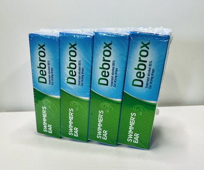 DEBROX SWIMMER'S EAR - 1.0 OZ. EACH - EXP. 05/2029 - 12 Pack BULK