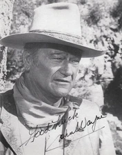 John Wayne Signed 8x10 Autographed Photo reprint Christmas Deal - Fast Shipping