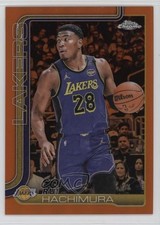 2025-26 Topps Chrome Orange Refractor 10/25 Rui Hachimura #148 go9