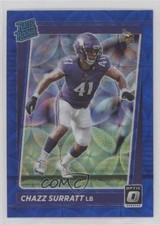 2021 Panini Donruss Optic Rated Rookie Blue Scope Prizm Chazz Surratt #280 5j8