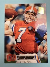 1995 Topps Stadium Club Football - JOHN ELWAY #558 - Denver Broncos