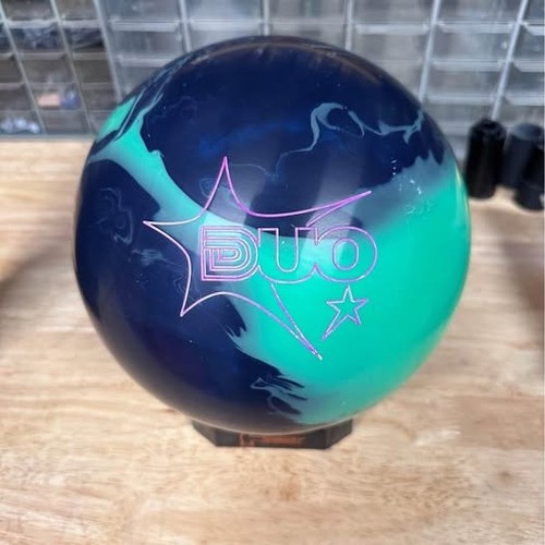 *USED - Bowling Ball - 15lb Storm "DUO" PLUGGED AND RESURFACED