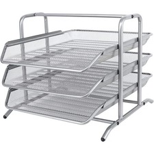 Image of A4 Letter Trays + Risers Document Paper Filing Desk Organiser - W /Colour Choice