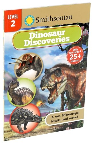 Smithsonian Reader Level 2: Dinosaur Discoveries (Smithsonian Leveled Readers) b