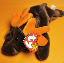 Ty Beanie Babie Chocolate der Elch guterhalte...