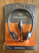Plantronics Audio 326 Stereo Wired Over-The-Head PC Headset for the Interpreter 