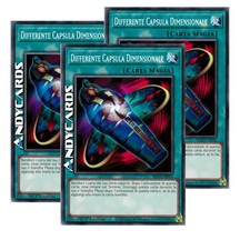VERSCHIEDENE DIMENSIONALE KAPSEL 3x • Common • EGO1 IT025 • 1Ed • Yugioh!