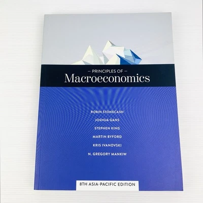 Principles of Macroeconomics 8th Edition Textbook Stonecash Gans King Byford - image 1 of 4