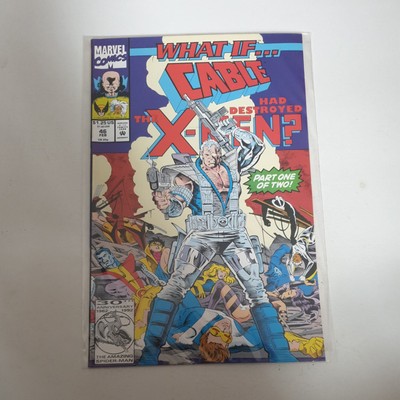 What If #46 Marvel Comics 1989 Serie, Sehr guter Zustand/NM seltene Rückseite Ausgabe, vor Disney, 3 Verpackung und Versand